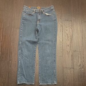 Classic Blue Straight Leg Women's Jeans